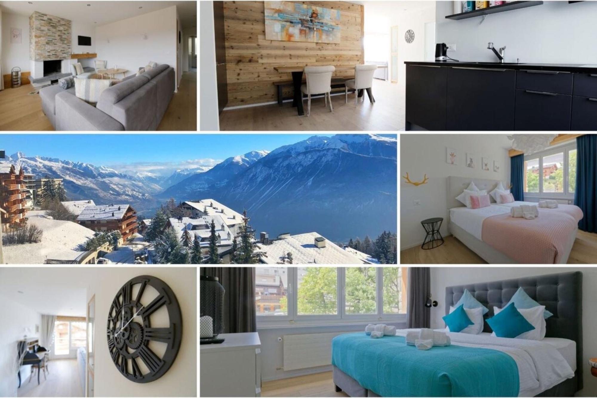 Plein Ciel I Balcony I Close To Cable Cars I Car Park Crans-Montana Ngoại thất bức ảnh